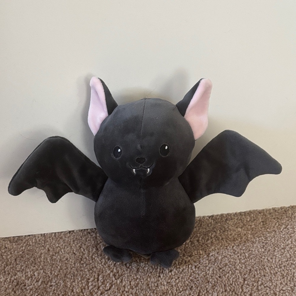 Cute Black Bat Plush Toy